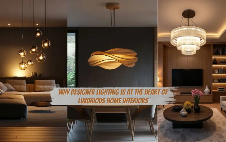 Why Designer Lighting is at the Heart of Luxurious Home Interiors