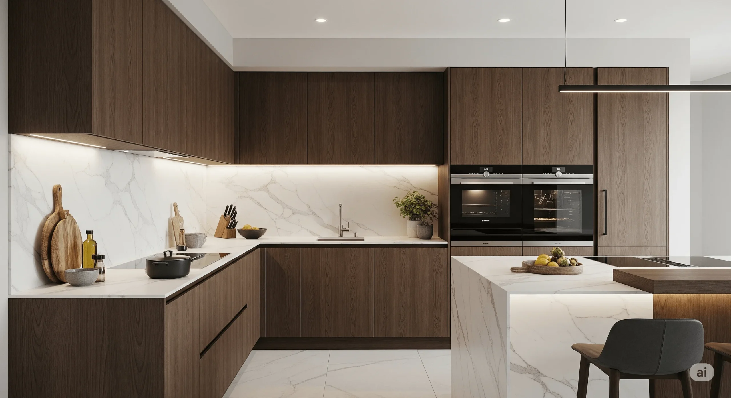 Why Handleless Kitchen Cabinets Are the Future of Luxury Kitchens