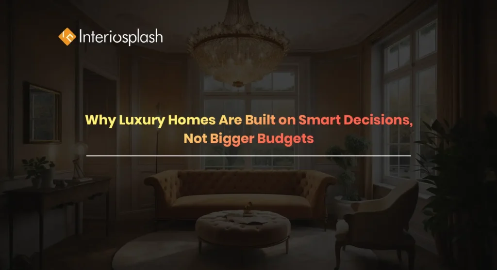 Luxury Home Interiors Bangalore | Smart Design by Interiosplash