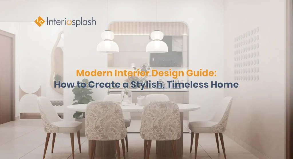 Modern Interior Design in Bangalore | Interiosplash